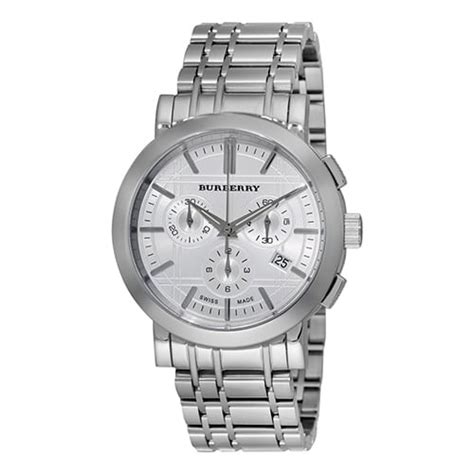 Burberry chronograph stainless steel men’s watch BU1372